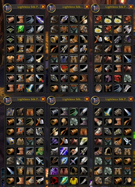 魔獸世界10.0.5灰白裝備幻化規則