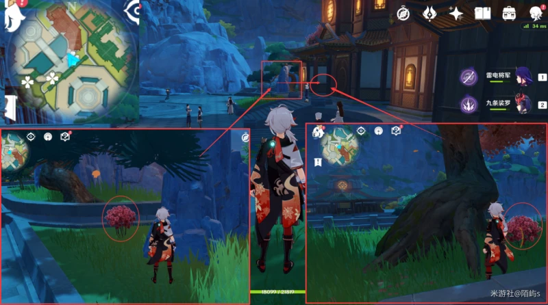 原神霓裳花採集路線2023