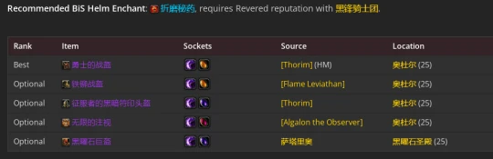 WLK懷舊服：邪DK最新P2階段BIS裝備推薦