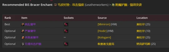 WLK懷舊服：邪DK最新P2階段BIS裝備推薦