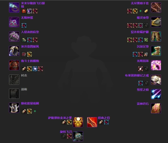 WLK懷舊服：戰鬥賊P2階段BIS裝備推薦