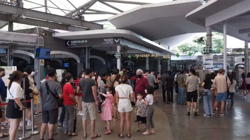 受電子零件故障影響 升旗山纜車今早一度暫停服務