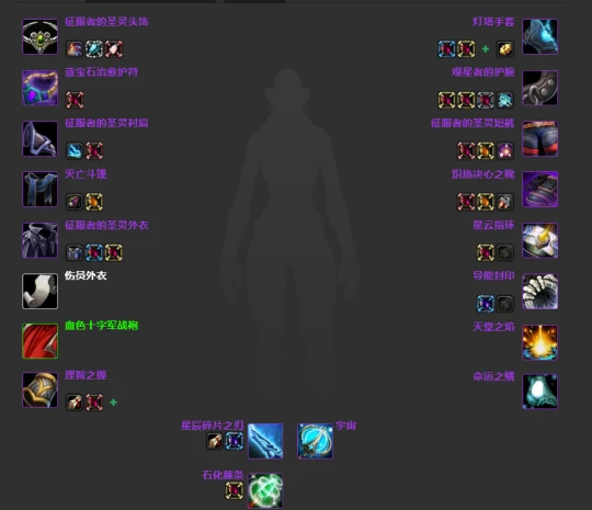 WLK懷舊服：暗影牧師P2階段BIS裝備推薦