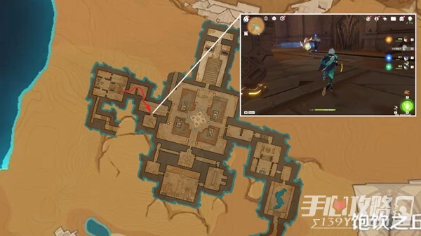 《原神》千壑沙地神秘石板位置