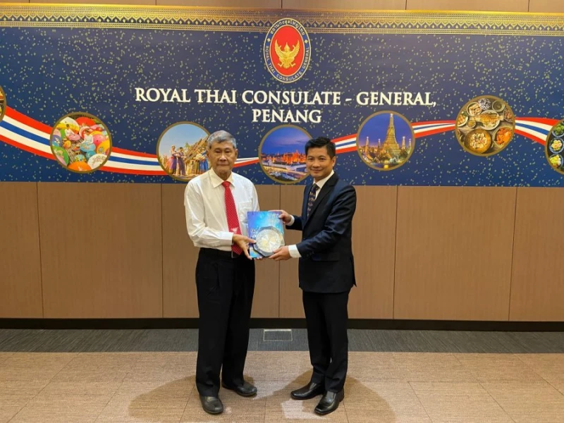 檳潮商訪泰駐檳領事　探討泰東部經濟走廊投資商機