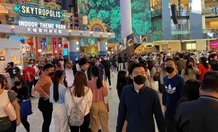 5天連假 雲頂「塞車」又「塞人」