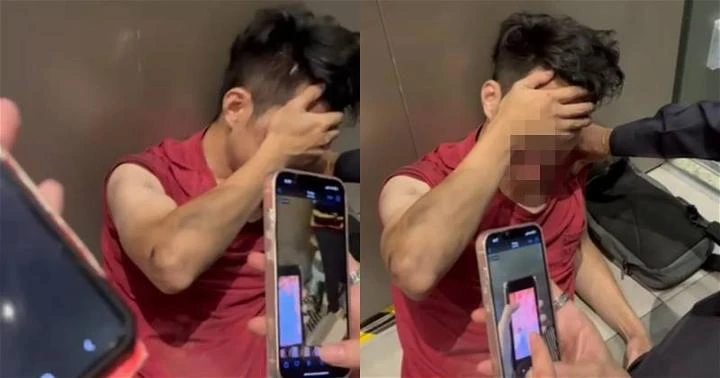 變態男偷拍網紅韓曉噯裙底　藝人林德榮忍不住出手教訓