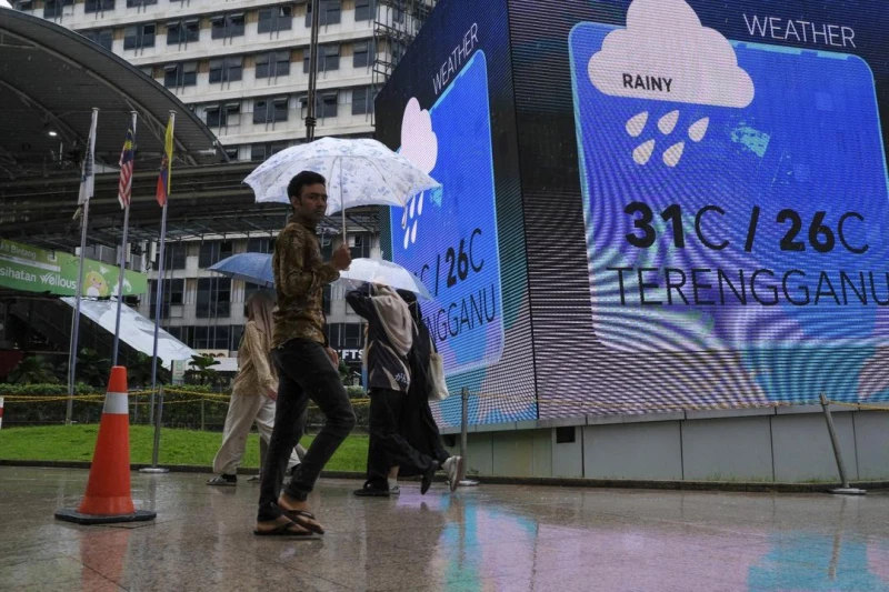吉蘭丹登嘉樓　明日至28日持續降雨