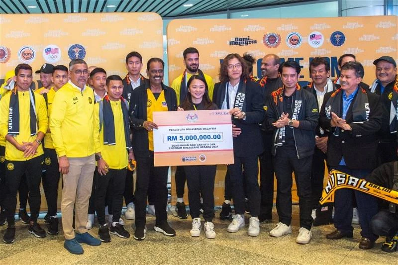 儘管在亞洲杯止步16強　青體部仍頒500萬撥款予大馬足總