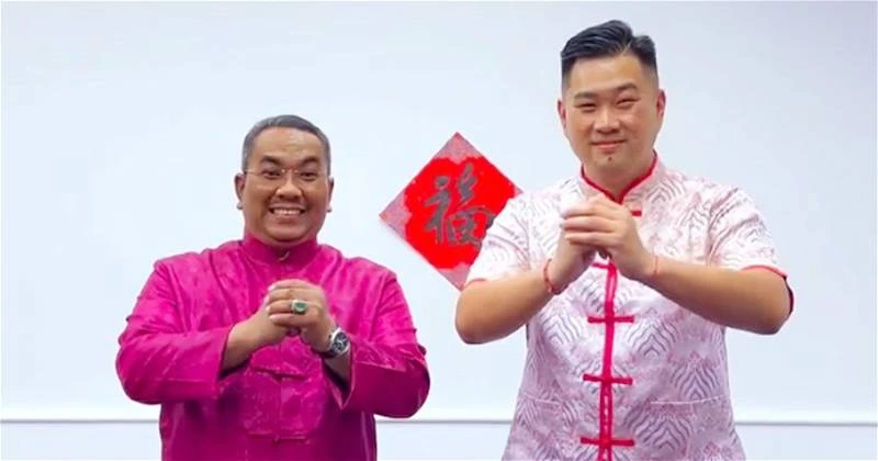 沙努西祝福吉打華社「龍年行大運」