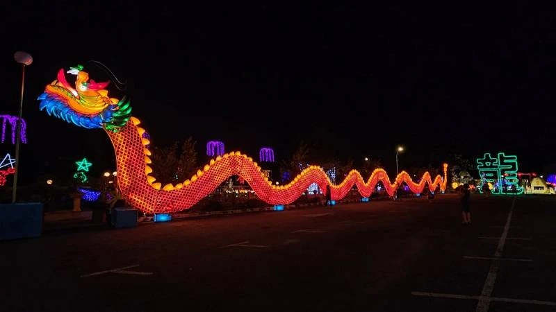 【迎龍年】居鑾紫鑾閣新年燈飾　祥龍獻瑞喜迎新歲