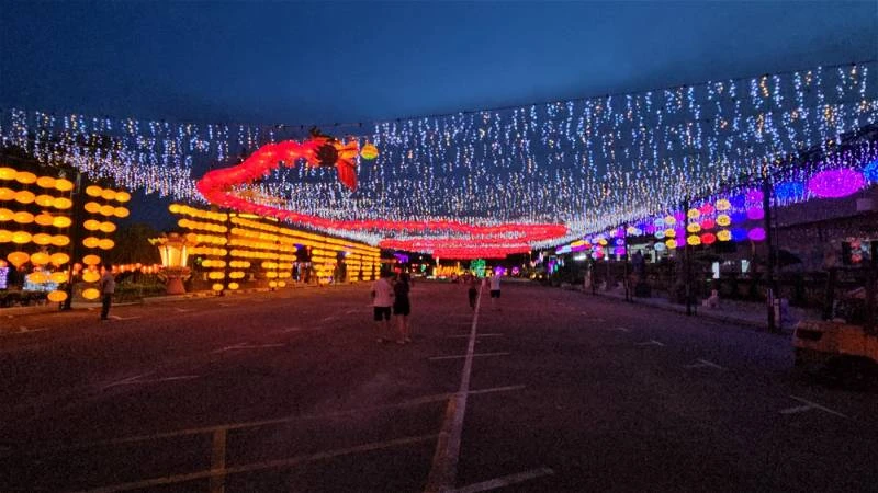 【迎龍年】居鑾紫鑾閣新年燈飾　祥龍獻瑞喜迎新歲