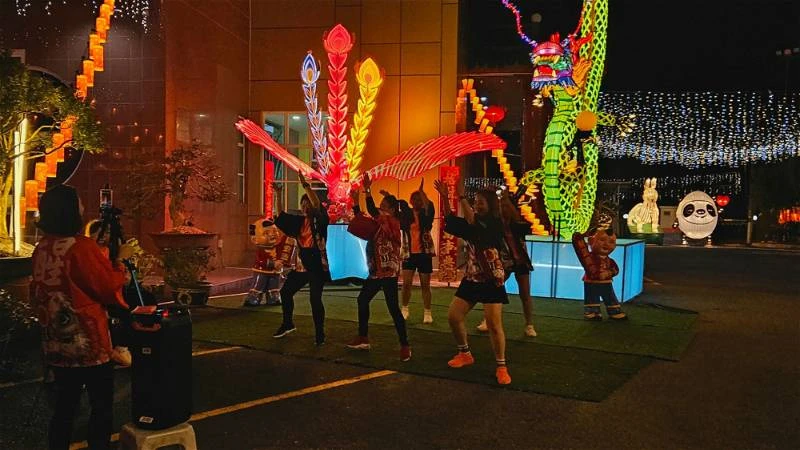 【迎龍年】居鑾紫鑾閣新年燈飾　祥龍獻瑞喜迎新歲