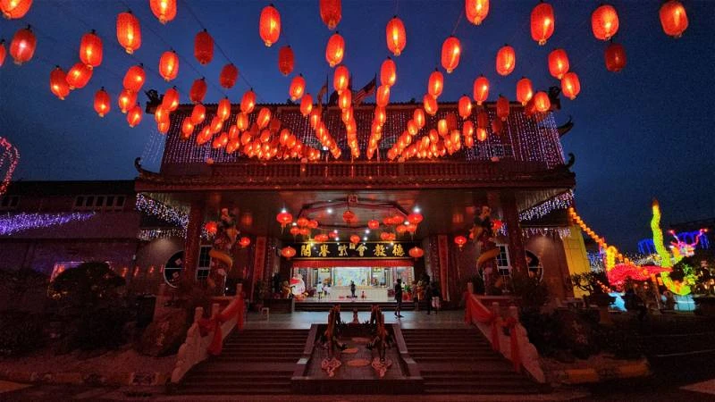 【迎龍年】居鑾紫鑾閣新年燈飾　祥龍獻瑞喜迎新歲