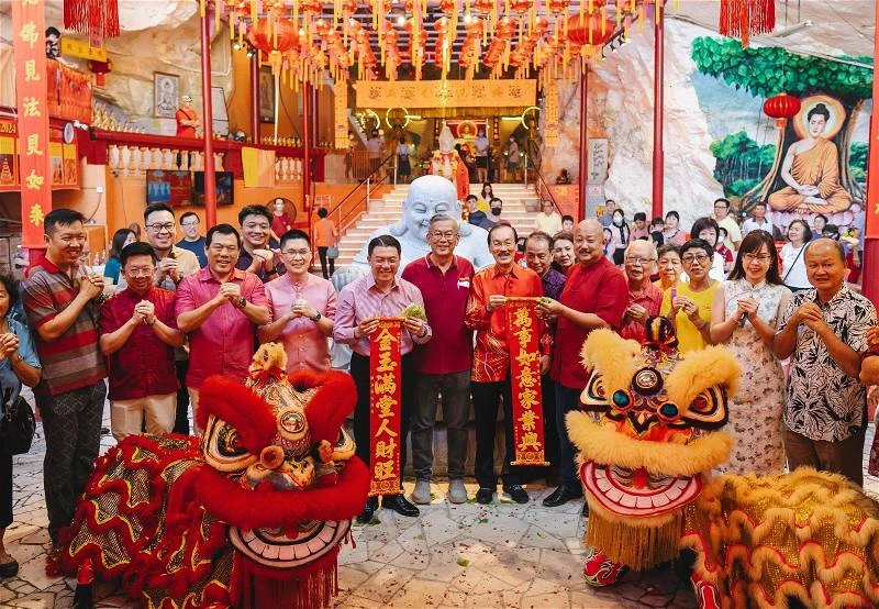 一年一度拋柑撈柑　怡保觀音洞3天元宵活動