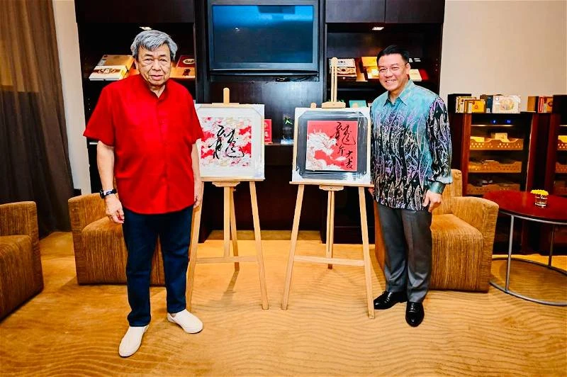 雪州蘇丹接見倪可敏　吁各族人民團結振興經濟