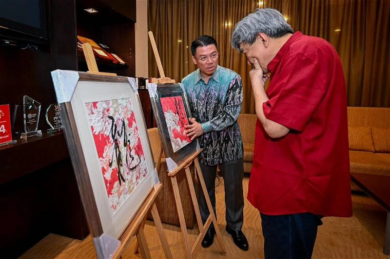 雪州蘇丹接見倪可敏　吁各族人民團結振興經濟