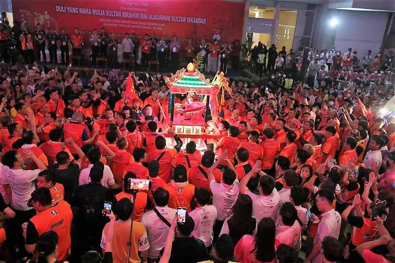 配合柔佛古廟游神活動　新山市區部分路段28日起封路