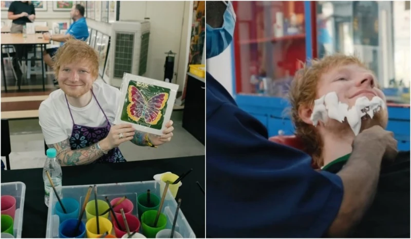 Ed Sheeran巡迴演唱沉浸大馬文化　「我喜歡大馬的蠟染繪畫及傳統剃鬚！」