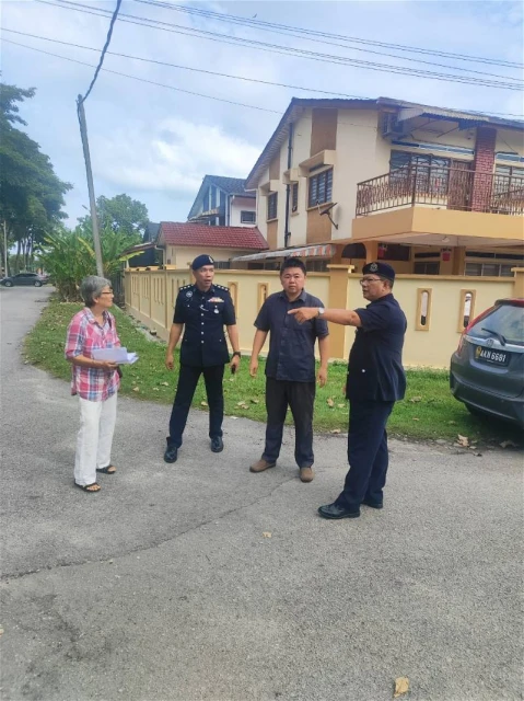 倪可敏愛大華老家接恐嚇傳單　倪媽媽前往警局投報