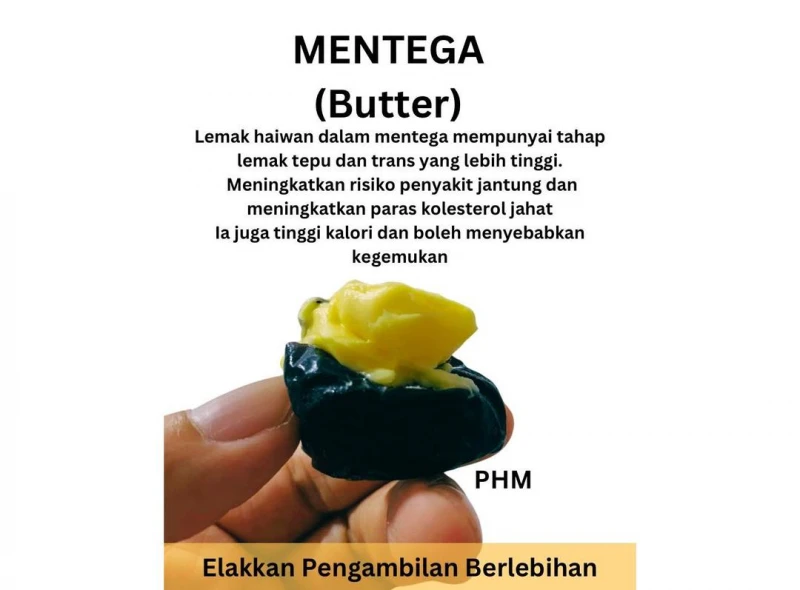 椰棗配黃油新吃法　大馬公共衛生警告「過度食用弊大於利」