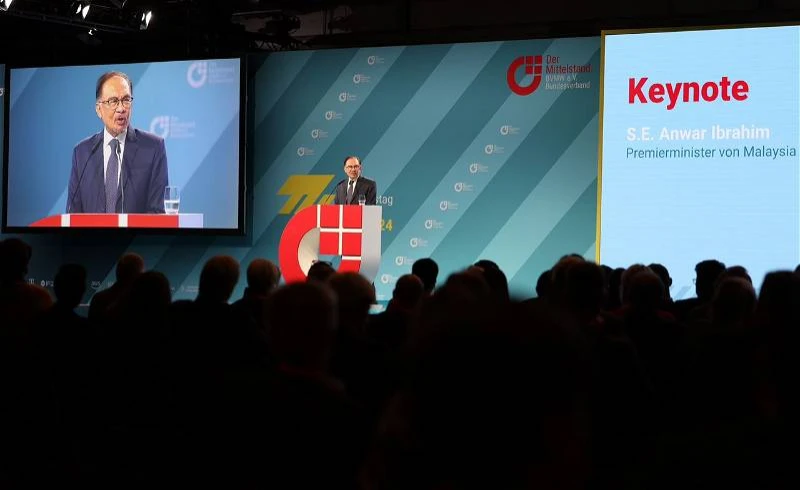 德國及歐洲公司受邀來馬投資　安華：大馬擁有巨大增長潛力