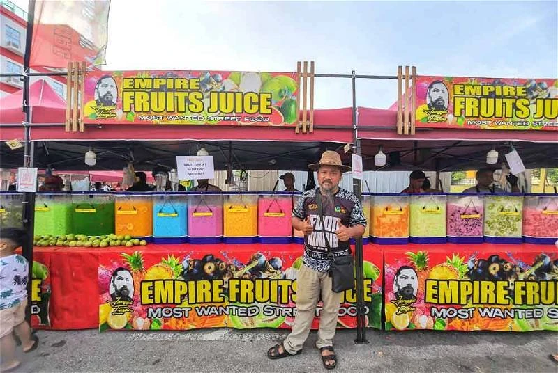 齋月市集賣34種飲料　小販日賺1萬令吉