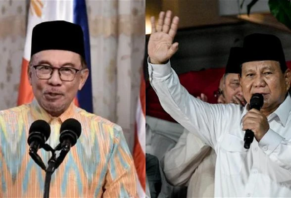 普拉博沃當選印尼總統　安華成首位祝賀領袖
