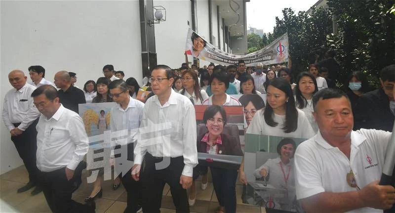 李繼香今舉殯　數百人悲痛送別