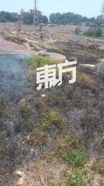 酷熱天氣碰上清明節 華人義山管委會促燃燒祭品時小心火患