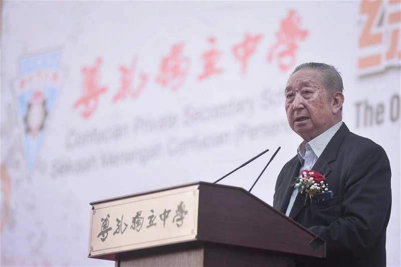 【尊孔綜合教學大樓開幕】中國大使鼓勵大馬學生踴躍赴華留學