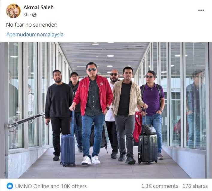 「不畏懼不投降」　阿克瑪：吉隆坡，我們來了