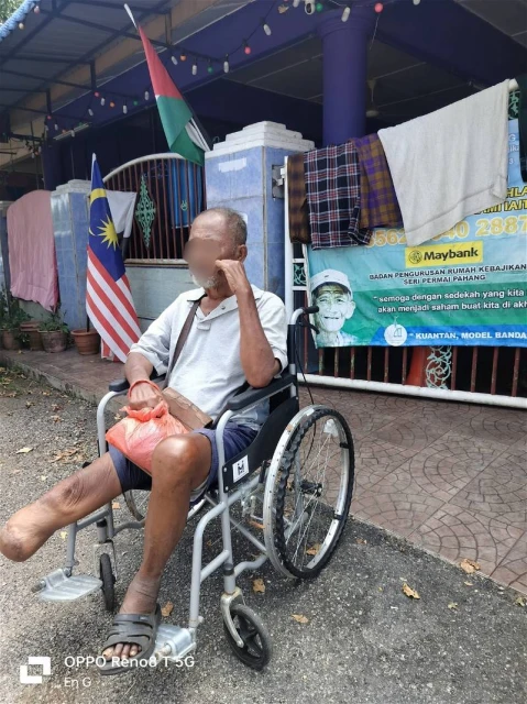 被遺棄養老院 老翁盼孩子開齋節接他回家