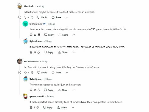 蘿拉美照呢？蘿拉海報在《古墓麗影》合集更新後消失