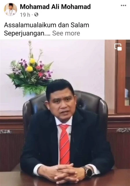 被爆已加入土團黨 莫哈末阿里:巫統已不合時宜