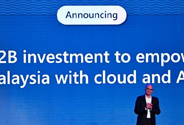 微軟投資大馬22億美元　助發展AI和雲端運算