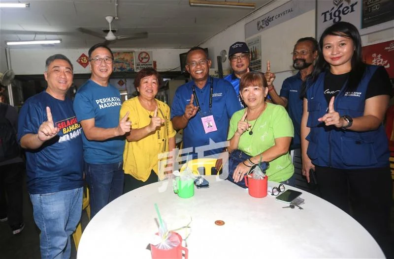 【新古毛補選】劉華才親率民政領袖 為國盟候選人拉票