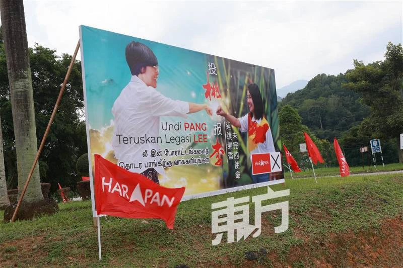 【新古毛補選】大街設創意競選廣告板 希盟吁選民「投桃報李」!