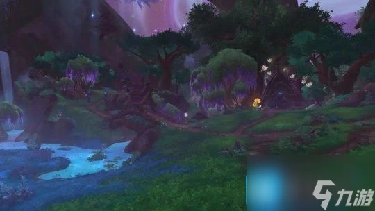 魔獸世界正式服新家園貝拉梅斯曝光 暗夜精靈新家園正在建造