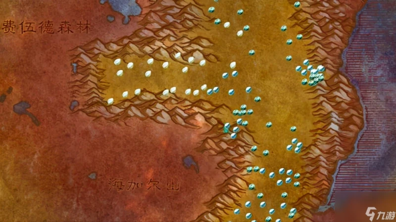 魔獸世界千針石林礦石分布圖-採礦練級攻略 已採納