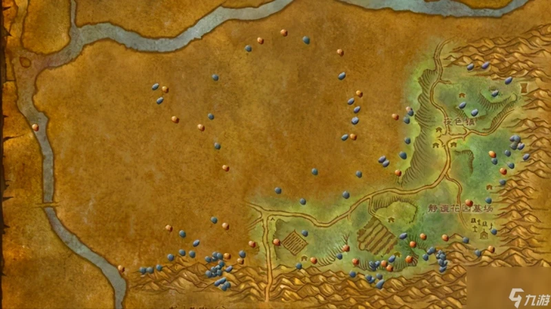 魔獸世界千針石林礦石分布圖-採礦練級攻略 已採納