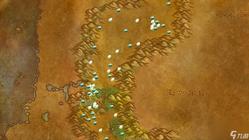 魔獸世界千針石林礦石分布圖-採礦練級攻略 已採納