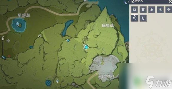 鐵礦石原神 原神鐵礦石分布圖