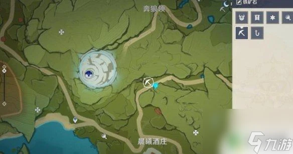 鐵礦石原神 原神鐵礦石分布圖