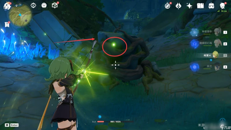 原神童夢的切片下面的水怎麼降