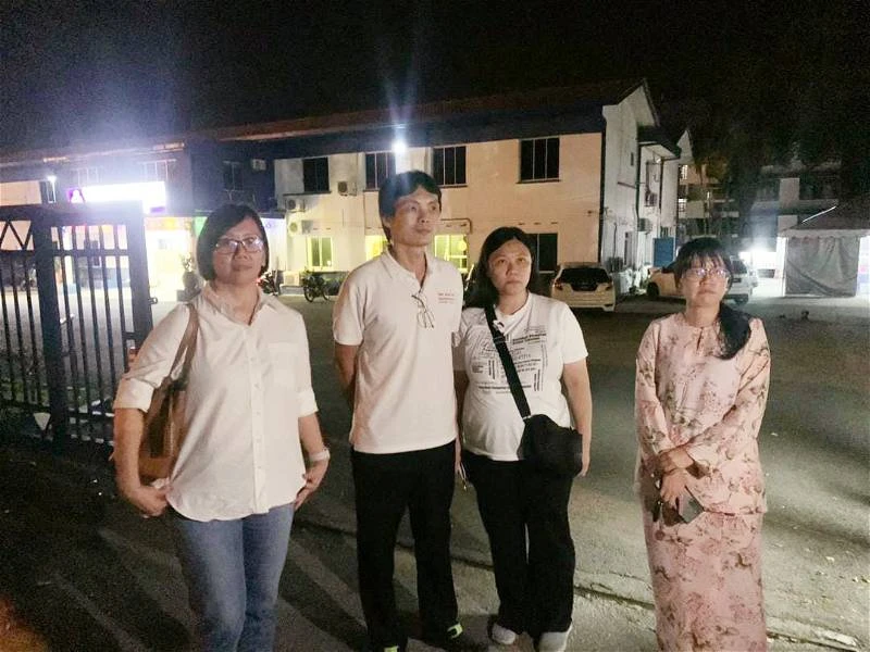 黃業華趙麗蘭漏夜錄供 趙明福民主促進會感遺憾