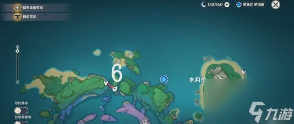 原神漂浮靈分布圖