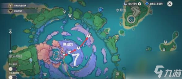 原神漂浮靈分布圖