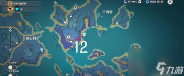 原神漂浮靈分布圖