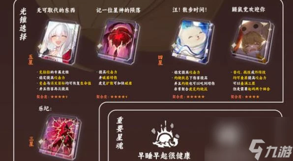 《崩壞星穹鐵道》虎克三星光錐選擇